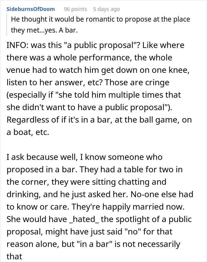 This Man’s Marriage Proposal Gets Rejected By His Girlfriend And Gets Called ‘Disrespectful’ By His Friend, So He Calls His Friend A Jerk For Saying So This Man’s Marriage Proposal Gets Rejected By His Girlfriend And Gets Called ‘Disrespectful’ By His Friend, So He Calls His Friend A Jerk For Saying So
