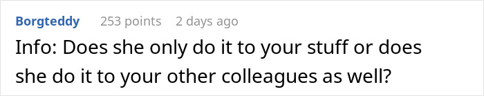 "[It's] Disrespectful And A Violation Of Privacy": Extremely-Intrusive Coworker Is Scolded By A Woman In Front Of The Entire Office