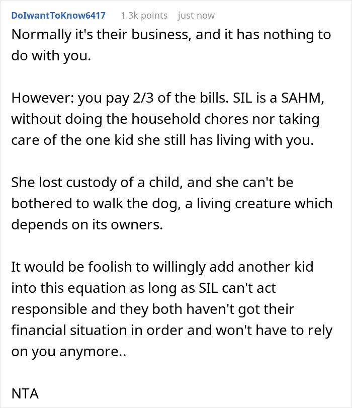 &ldquo;[Am I The Jerk] For Telling My SIL I Will Disown Her If She Gets Pregnant&rdquo;