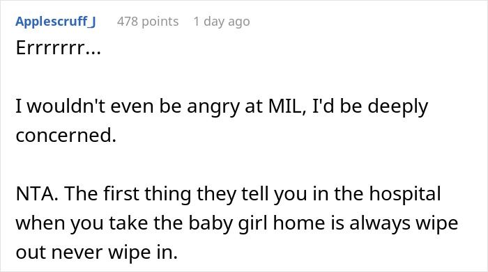 Guy Asks If He&rsquo;s A Jerk For Getting In A Fight With His MIL About His Daughter Having &ldquo;Real&rdquo; Private Parts