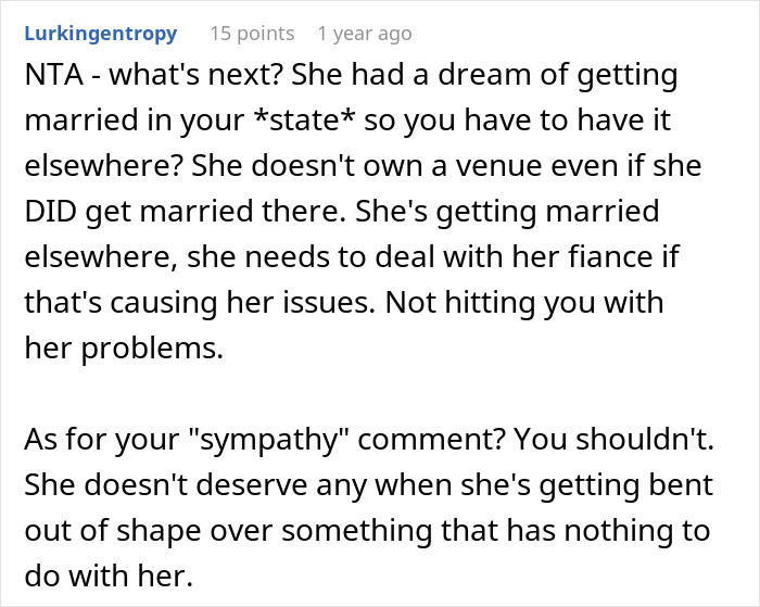 "I Have Little Sympathy For My Sister At This Point": Woman Flips Out As Brother Picks Her Dream Venue For His Own Wedding