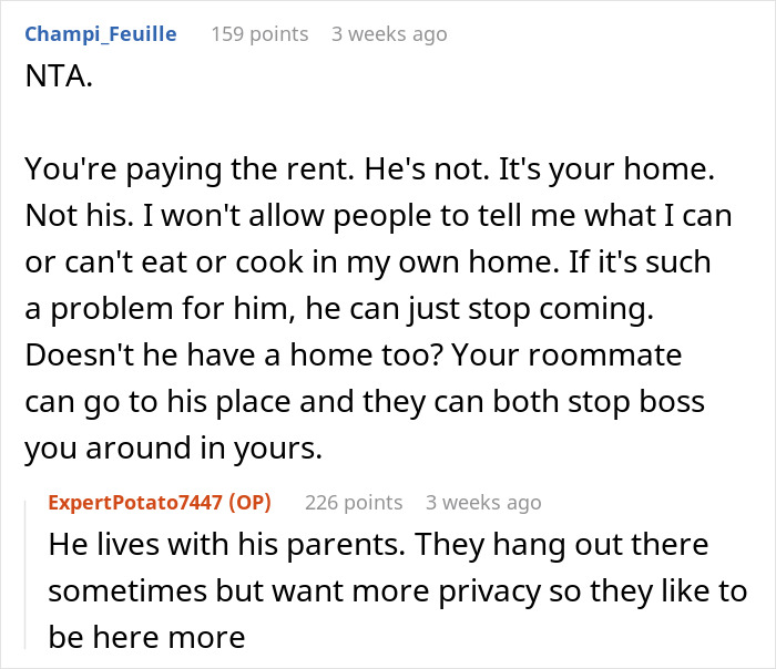 "Am I A Jerk For Telling My Roommate That I Don&rsquo;t Give A [Damn] About Her Boyfriend's Allergies?"