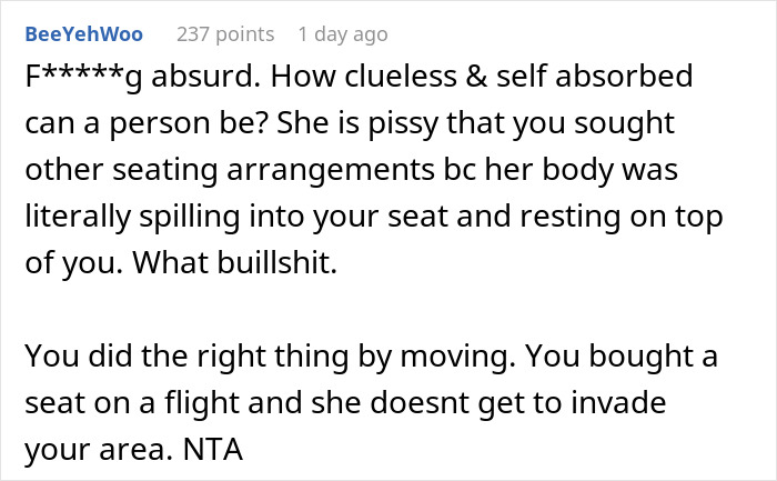 &ldquo;Am I A Jerk For Embarrassing A Plus-Sized Passenger On A Flight?&rdquo;