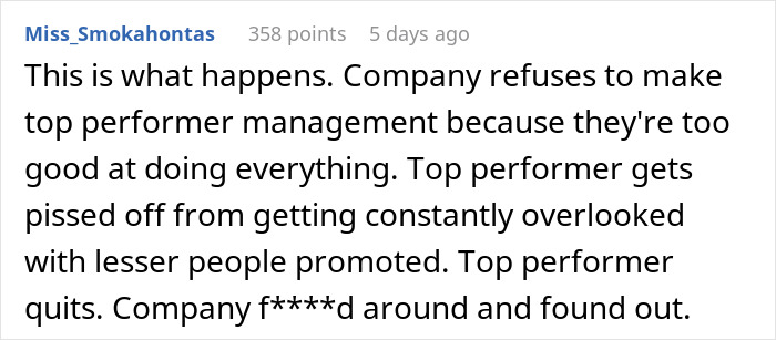 "They Refused To Believe I Had Left": Person Quits Their Job After The Guy They Trained Gets Promoted Instead Of Them "They Refused To Believe I Had Left": Person Quits Their Job After The Guy They Trained Gets Promoted Instead Of Them