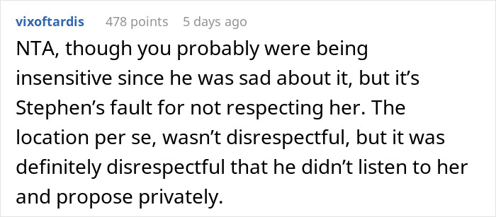 This Man’s Marriage Proposal Gets Rejected By His Girlfriend And Gets Called ‘Disrespectful’ By His Friend, So He Calls His Friend A Jerk For Saying So This Man’s Marriage Proposal Gets Rejected By His Girlfriend And Gets Called ‘Disrespectful’ By His Friend, So He Calls His Friend A Jerk For Saying So