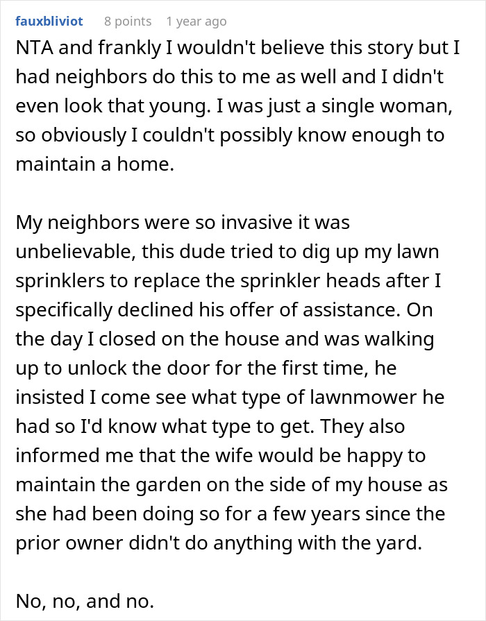 "Are Your Parents Home, I'd Like To Say Hi": Neighbor Assumes New Couple Are Kids, Starts Treating Them Like It