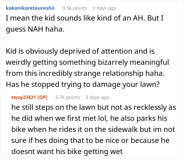 Man Develops An Unlikely Friendship With 14 Y.O. Neighbor After Spraying Him With Water For Walking Across His Lawn Daily