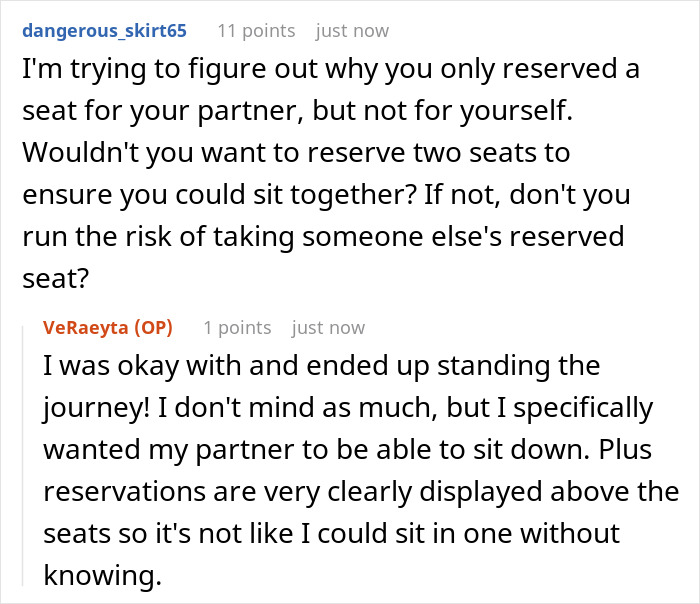 Person Couldn&rsquo;t Boot A Guy On The Train From The Seat Reserved For Their Disabled Fianc&eacute;, Vents Online