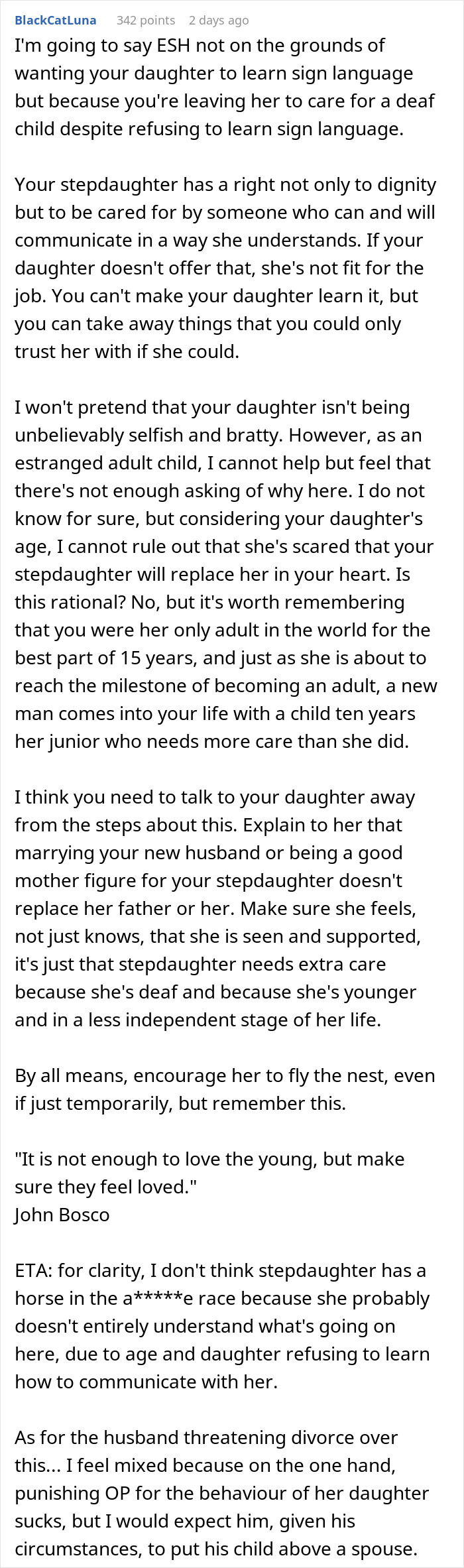 Mom Is Lost And Confused After Her Daughter Refuses To Learn Sign Language And Her Husband Threatens Divorce