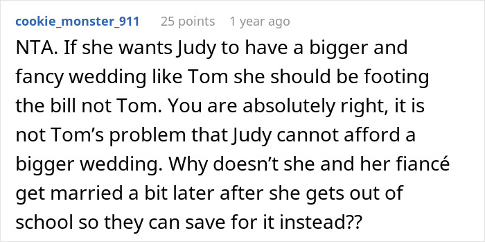 "It's Absurd": Dad Refuses To Ask Son To Fund Stepdaughter's Wedding, Family Drama Ensues "It's Absurd": Dad Refuses To Ask Son To Fund Stepdaughter's Wedding, Family Drama Ensues