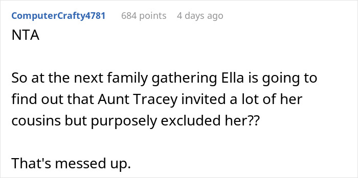 Man Condemns Sister For Excluding His Amputee Daughter From Allegedly ‘Child-Free’ Wedding Man Condemns Sister For Excluding His Amputee Daughter From Allegedly ‘Child-Free’ Wedding