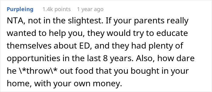 Father Tosses Out All Of 26 Y.O. Daughter&rsquo;s Food That He Decides To Be &ldquo;Unsuitable&rdquo; Bringing Her To Tears, So She Asks Him To Leave