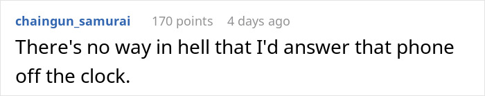 Boss Confiscates Employee’s Company Cell Phone Because He Doesn’t ‘Deserve’ It, Gets Angry When His Employee Ignores His Calls Boss Confiscates Employee’s Company Cell Phone Because He Doesn’t ‘Deserve’ It, Gets Angry When His Employee Ignores His Calls