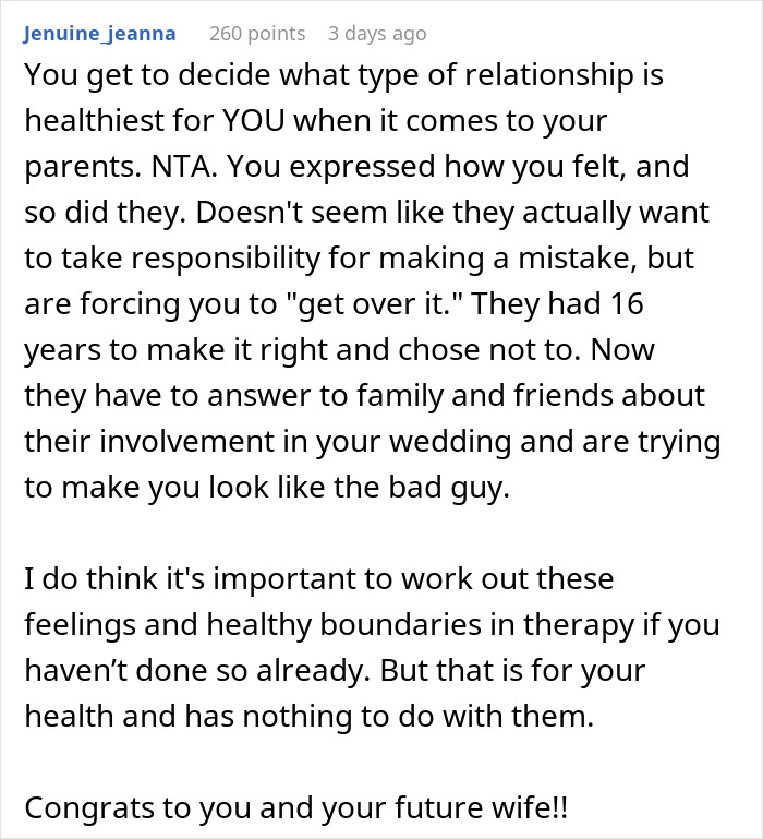 Parents Demand 18-Year-Old Son Start Acting Like An Adult, He Goes No-Contact And Offers To Sell Parents His Forgiveness 16 Years Later Parents Demand 18-Year-Old Son Start Acting Like An Adult, He Goes No-Contact And Offers To Sell Parents His Forgiveness 16 Years Later