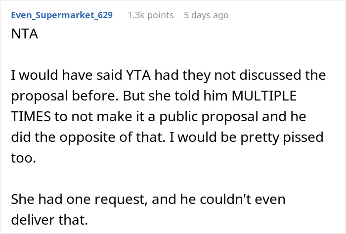 This Man’s Marriage Proposal Gets Rejected By His Girlfriend And Gets Called ‘Disrespectful’ By His Friend, So He Calls His Friend A Jerk For Saying So This Man’s Marriage Proposal Gets Rejected By His Girlfriend And Gets Called ‘Disrespectful’ By His Friend, So He Calls His Friend A Jerk For Saying So