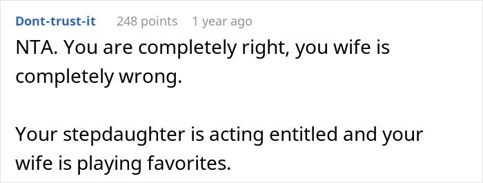 "It's Absurd": Dad Refuses To Ask Son To Fund Stepdaughter's Wedding, Family Drama Ensues "It's Absurd": Dad Refuses To Ask Son To Fund Stepdaughter's Wedding, Family Drama Ensues