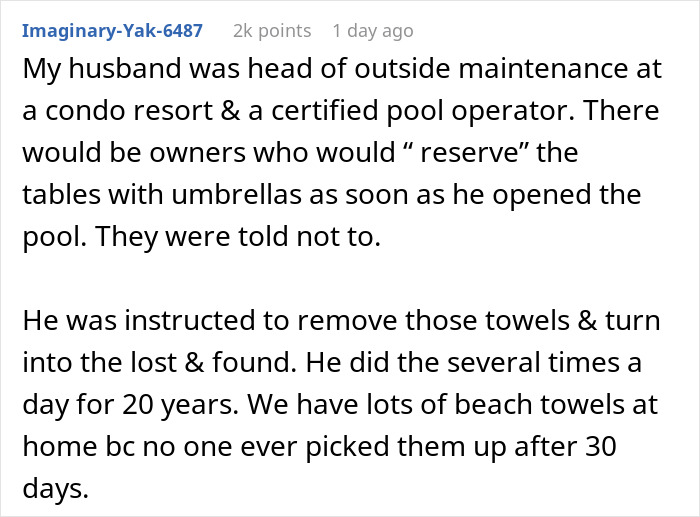 Woman Watches Chaos Ensue After Taking Towels Off Every Lounge Chair In Petty Revenge