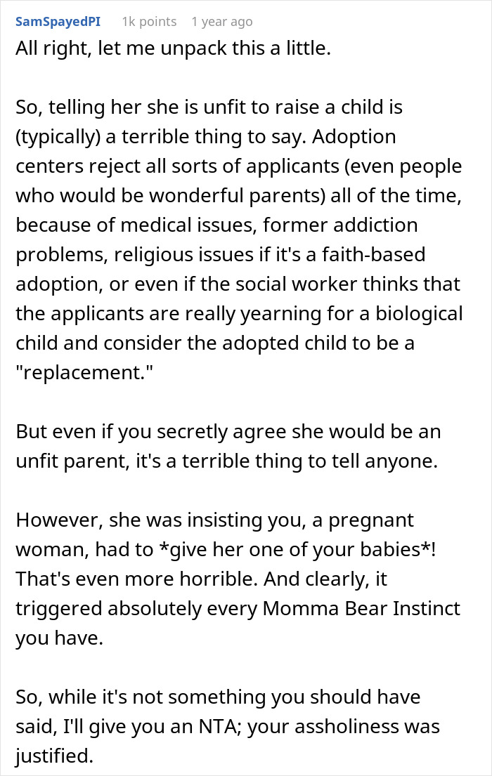 Woman Asks The Internet If She's A Jerk For Refusing To Let Her Sister Adopt One Of Her Twins Once They're Born Woman Asks The Internet If She's A Jerk For Refusing To Let Her Sister Adopt One Of Her Twins Once They're Born