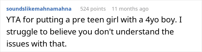 "She Threw A Fit": Dad Tells 12-Year-Old She'll Have To Give Up Her Room And Move In With A 4-Year-Old, Looks For Validation Online But Gets Called Out Instead