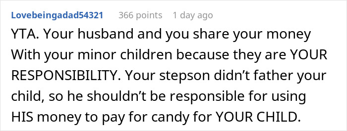 &ldquo;He Was Upset&rdquo;: Stepmother Takes Heat Online For Making 17 Y.O. Share The Candy He Bought For Himself With Little Half-Sister