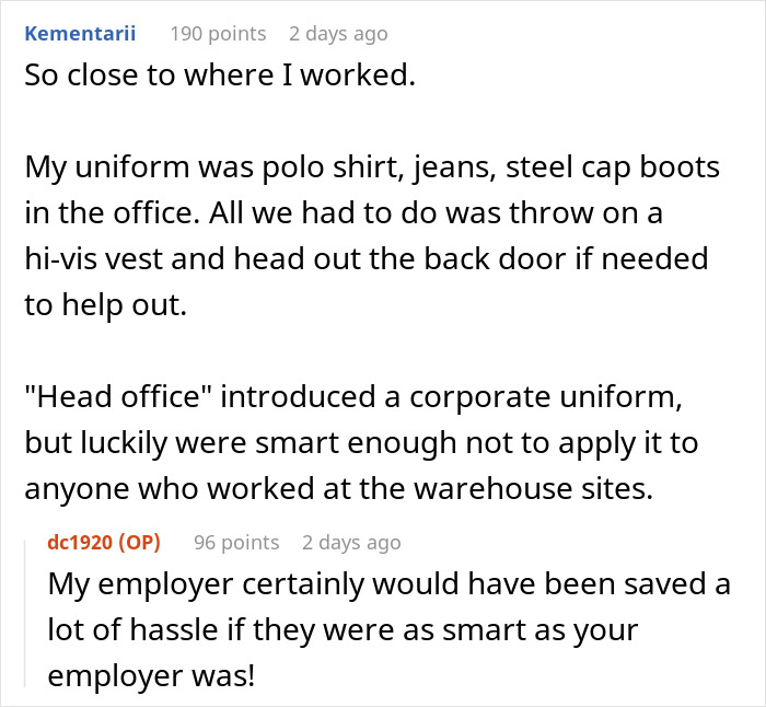 Management Refuse To Listen To Worker&rsquo;s Concerns Over New Uniform, She Watches As Things Gloriously Fall Apart