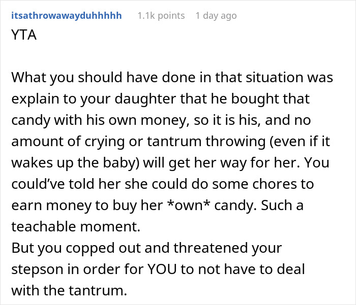 &ldquo;He Was Upset&rdquo;: Stepmother Takes Heat Online For Making 17 Y.O. Share The Candy He Bought For Himself With Little Half-Sister