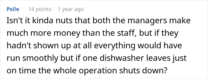 Manager Ignores His Part Of The Deal With Busboy, Regrets It When He Just Up And Leaves, Leaving The Place In Complete Pandemonium Manager Ignores His Part Of The Deal With Busboy, Regrets It When He Just Up And Leaves, Leaving The Place In Complete Pandemonium