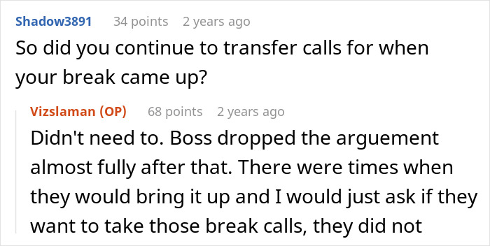 Boss Tells Employee To Only Take Breaks When They Tell Him To, Regrets It After He Just Stops Working In A Middle Of A Call
