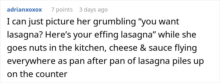 &ldquo;You Want Lasagne? Okay&rdquo;: Mom Maliciously Complies, Daughter Doesn&rsquo;t Eat Her Favorite Dish For 2 Years After That