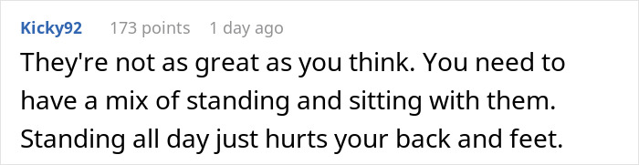 Boss Gloats To 6 Employees Over Newly Bought Standing Desk, They Can Only Stare In Disbelief When He Tells Them They Aren’t Getting Any Boss Gloats To 6 Employees Over Newly Bought Standing Desk, They Can Only Stare In Disbelief When He Tells Them They Aren’t Getting Any