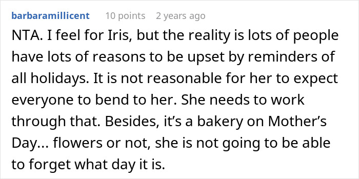 Employee Struggles With Infertility, Gets Upset When Manager Ignores Her Demand To Make Another Coworker Put Away Her Mother&rsquo;s Day Flowers
