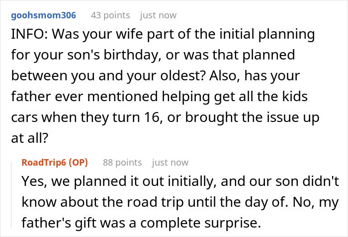 Birthday Surprise Turns Into Family Drama After This Mom Creates A Scene About Grandfather Gifting Her 16 Y.O. A Car Birthday Surprise Turns Into Family Drama After This Mom Creates A Scene About Grandfather Gifting Her 16 Y.O. A Car