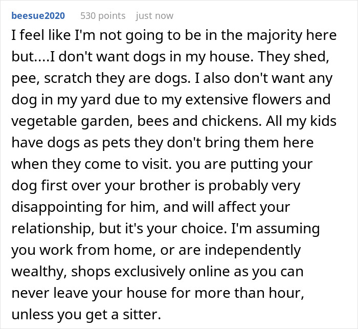 Woman Asks If It’d Be A Jerk Move To Miss Her Brother’s 40th Birthday Because They Banned Her “Aggressive” German Shepherd From Their House Woman Asks If It’d Be A Jerk Move To Miss Her Brother’s 40th Birthday Because They Banned Her “Aggressive” German Shepherd From Their House