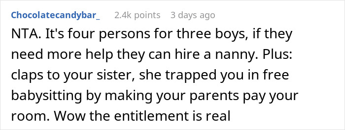 Family Tries Guilt-Tripping A Guy Into Babysitting His 3 Nephews On Vacation, He Refuses And Drama Ensues