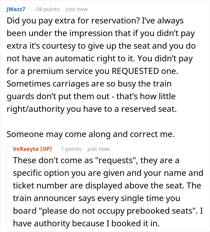Person Couldn&rsquo;t Boot A Guy On The Train From The Seat Reserved For Their Disabled Fianc&eacute;, Vents Online