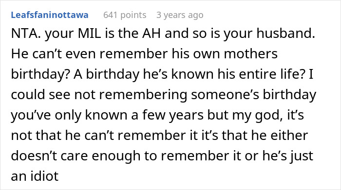 MIL Tells This Woman It's Her "Job" To Make Sure Her Husband Doesn't Forget Things, She Refuses To Be His Personal Reminder
