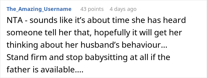 Woman Tells Sister Her Husband Needs To Step Up With His Parenting Since She Won't Be Watching Their Kids Anymore, She Finds It Outrageous