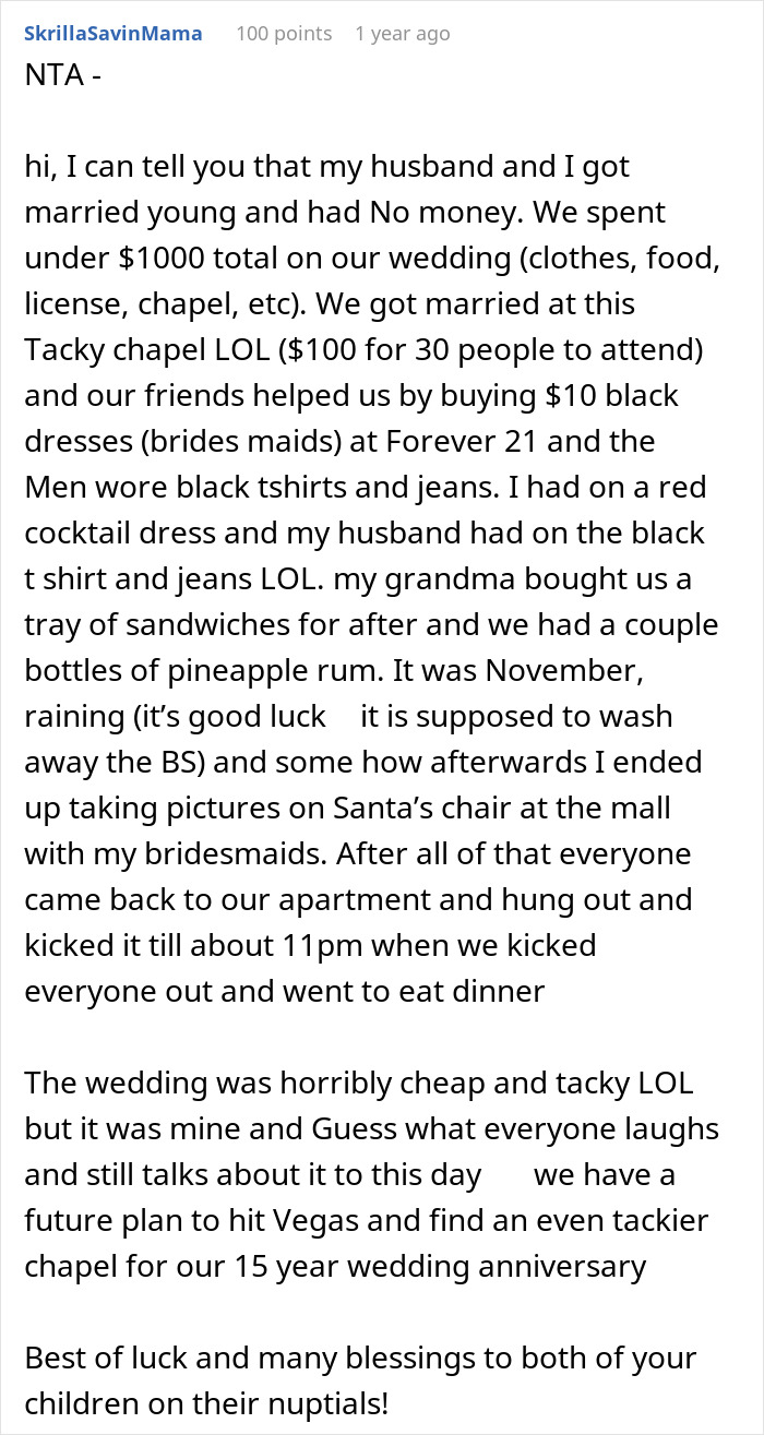 "It's Absurd": Dad Refuses To Ask Son To Fund Stepdaughter's Wedding, Family Drama Ensues "It's Absurd": Dad Refuses To Ask Son To Fund Stepdaughter's Wedding, Family Drama Ensues