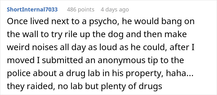 Man Thinks Entire Neighborhood Needs To Pause Their Lives While He's Getting His 'Beauty Sleep' During The Day, Receives Petty Revenge Instead Man Thinks Entire Neighborhood Needs To Pause Their Lives While He's Getting His 'Beauty Sleep' During The Day, Receives Petty Revenge Instead