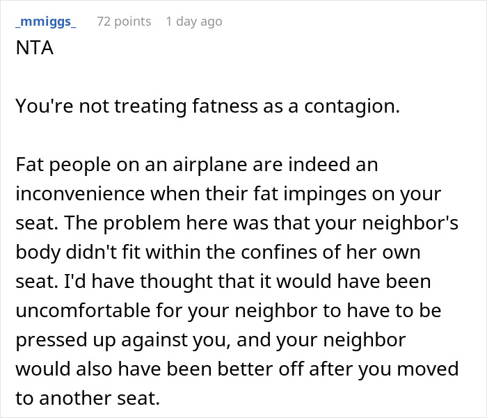 &ldquo;Am I A Jerk For Embarrassing A Plus-Sized Passenger On A Flight?&rdquo;