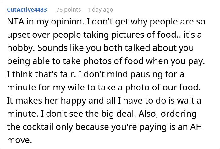 Man Goes Out Of His Way To Ruin Girlfriend&rsquo;s Food Pictures, So She Makes Him Pay