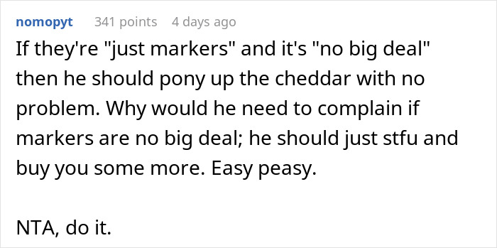 Brother-In-Law&rsquo;s Kids Ruin $375 Worth Of Art Supplies, He Refuses To Take The Blame, So He Gets Sued