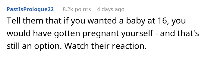&ldquo;I Won&rsquo;t Take Care Of Or Raise The Baby For Them&rdquo;: Teen Refuses To Be Newborn&rsquo;s Free Babysitter After Parents Announce Unexpected Pregnancy
