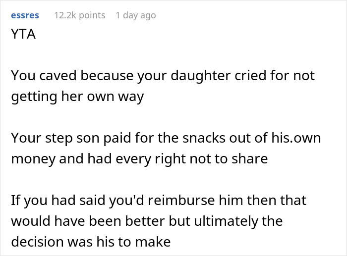 &ldquo;He Was Upset&rdquo;: Stepmother Takes Heat Online For Making 17 Y.O. Share The Candy He Bought For Himself With Little Half-Sister