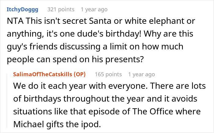 Thrifty Woman Uses Coupons To Buy A Great Birthday Gift, Which Makes The Birthday Person Ecstatic But Leaves Her Friends Angry With Her