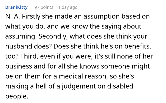 Woman Meets Fellow Mom From Kid&rsquo;s School, First Instinct Is To Berate Her For Being A &ldquo;Scrounger&rdquo; And &ldquo;On Benefits&rdquo;