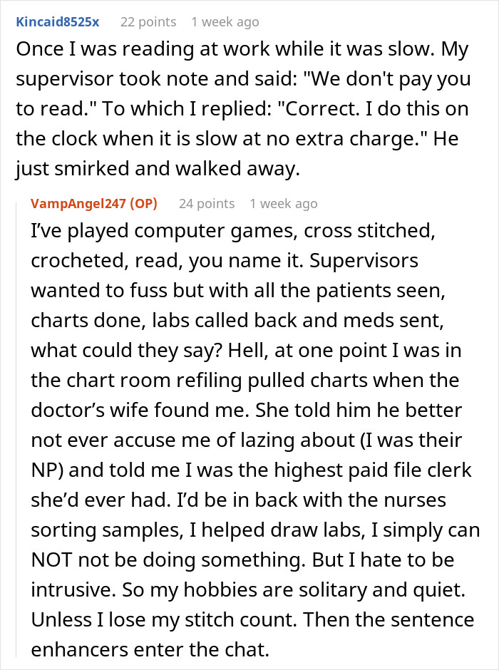Employee Gets Scolded For Reading At Work, Boss Changes Her Mind After Seeing How Scarily Fast That Employee Is At Work