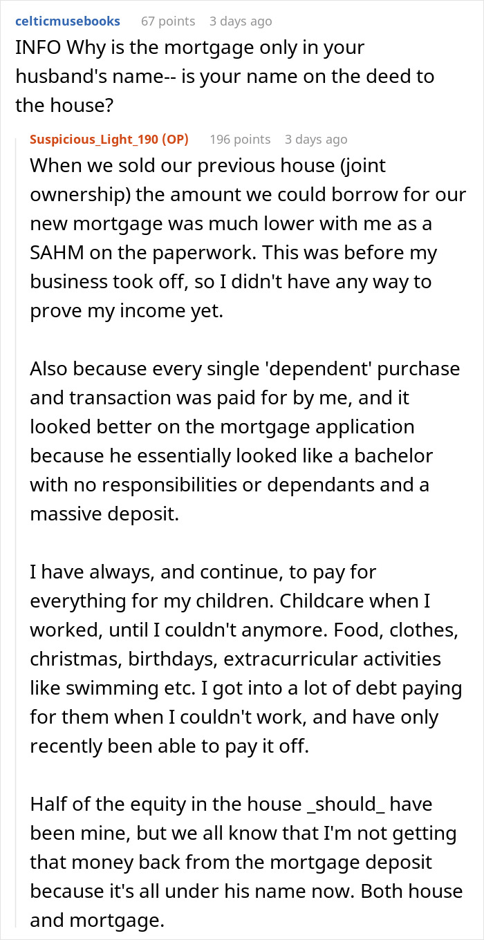 Husband Doesn't Want His Wife To Go On A Birthday Vacation Alone, Calls Her "Selfish" For Wanting Him To Stay With The Kids