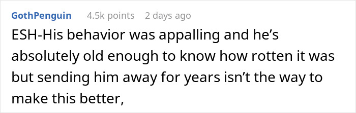 "I Don't Think Our Relationship Can Recover From This": Mom Sends Son Away After He Exposes Sister's Secret To Entire School "I Don't Think Our Relationship Can Recover From This": Mom Sends Son Away After He Exposes Sister's Secret To Entire School