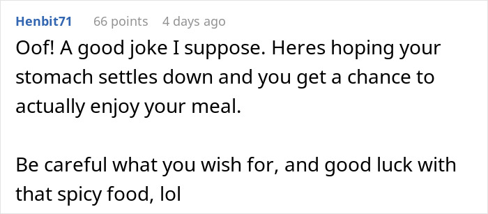 Chef Maliciously Complies, Pranking Customer Who Wanted His Meal As Spicy As If The Chef Hated Him